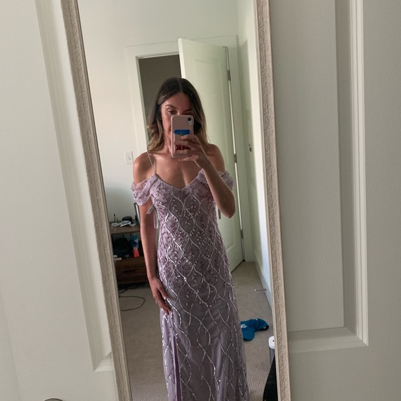 Adrianna Papell Beaded Dress 40263 - Picture 6 of 6